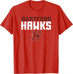 University of Hartford Hawks Stacked T-Shirt