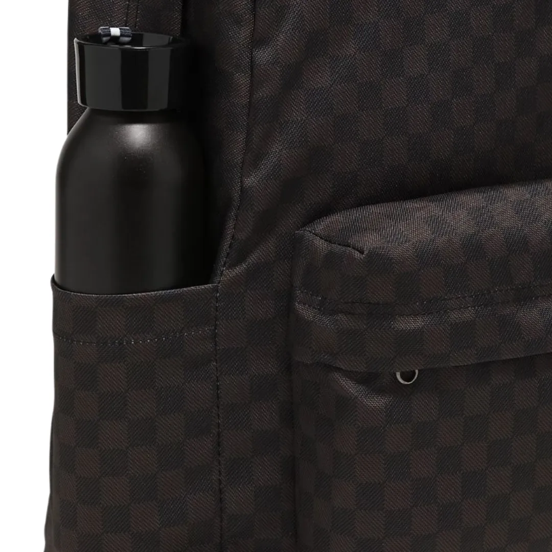 VANS -OLD SKOOL CHECK BACKPACK BLACK/CHARCOAL