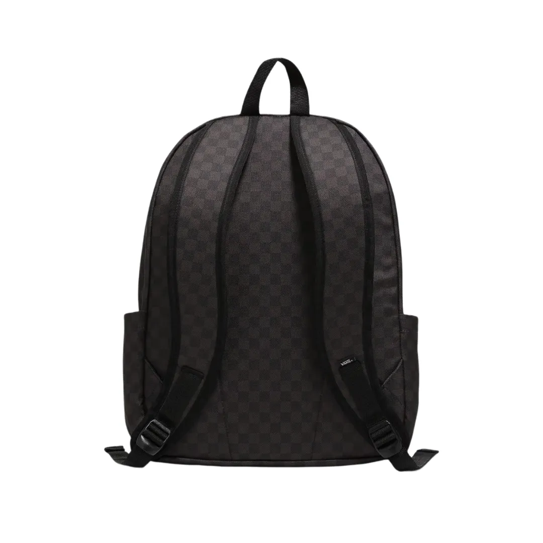 VANS -OLD SKOOL CHECK BACKPACK BLACK/CHARCOAL