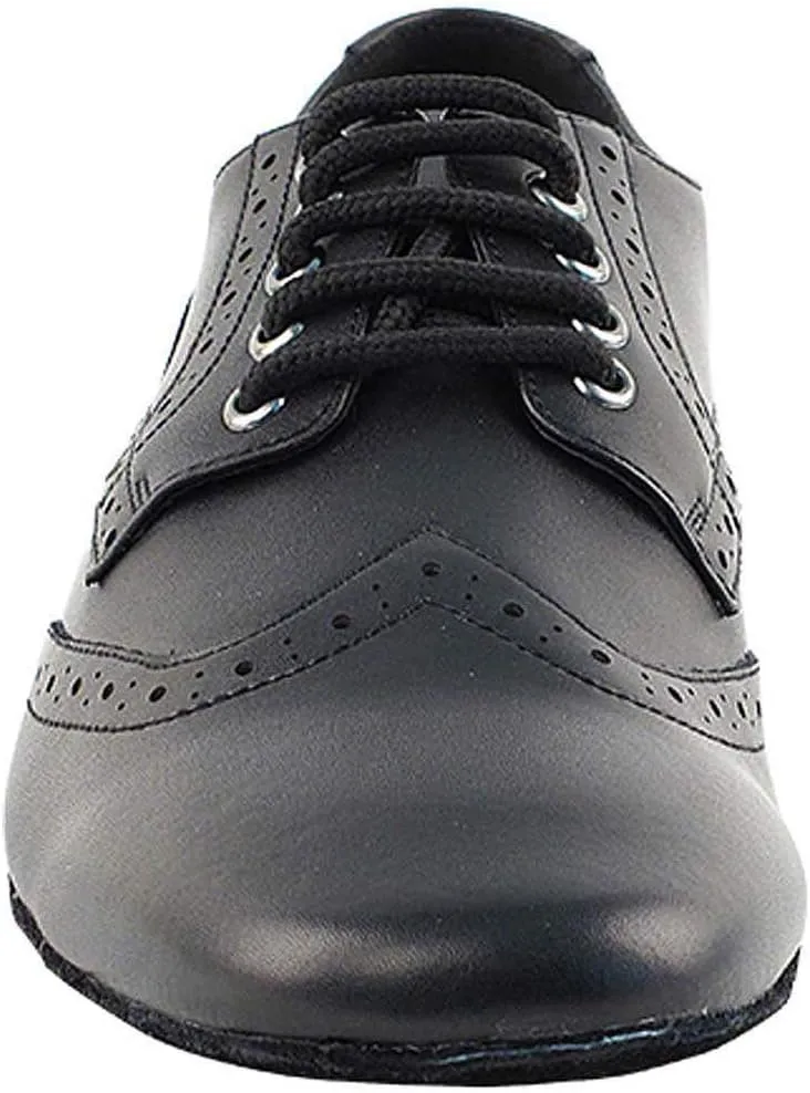 Very Fine Dance Shoes Men's Ballroom Salsa Standard & Smooth Black & White Dance Shoes Comfortable (Bundle of 4)