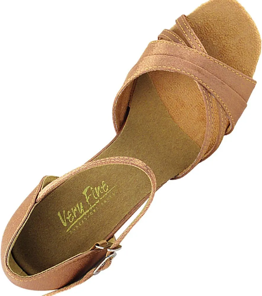 Very Fine Women's Ballroom Dance Shoes Tango Wedding Salsa Shoes Sera1606EB Comfortable Dance Shoes 2.5"[Bundle of 5]