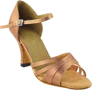 Very Fine Women's Ballroom Dance Shoes Tango Wedding Salsa Shoes Sera1606EB Comfortable Dance Shoes 2.5"[Bundle of 5]