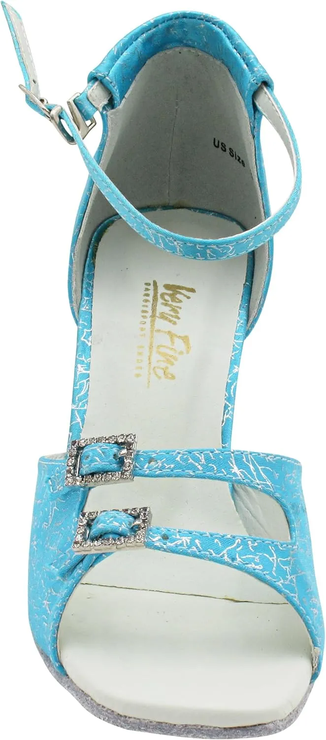 Very Fine Women's Dance Shoe Clc1620 Ballroom Latin Salsa Tango Gala 3-inch Heel