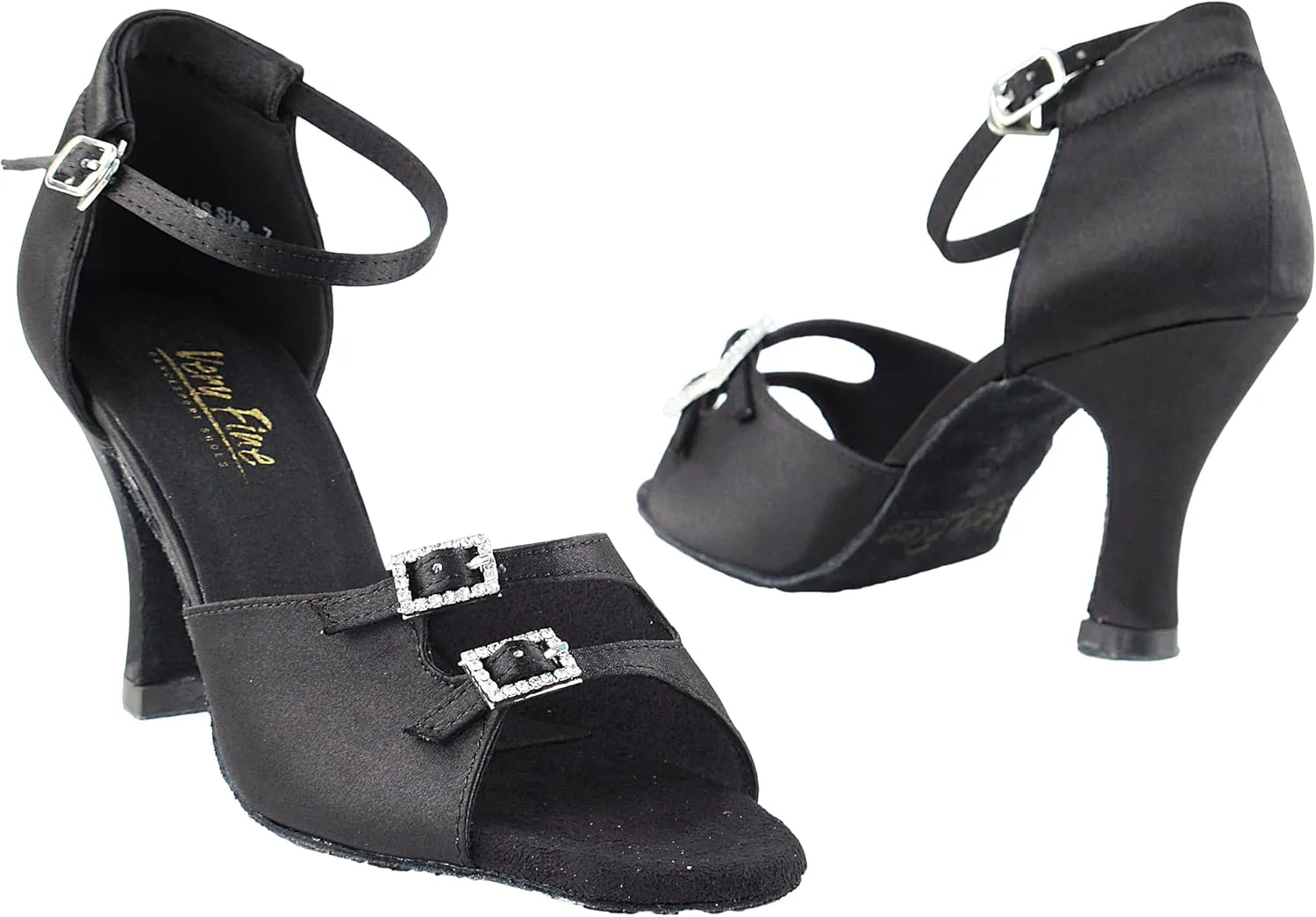 Very Fine Women's Dance Shoe Clc1620 Ballroom Latin Salsa Tango Gala 3-inch Heel