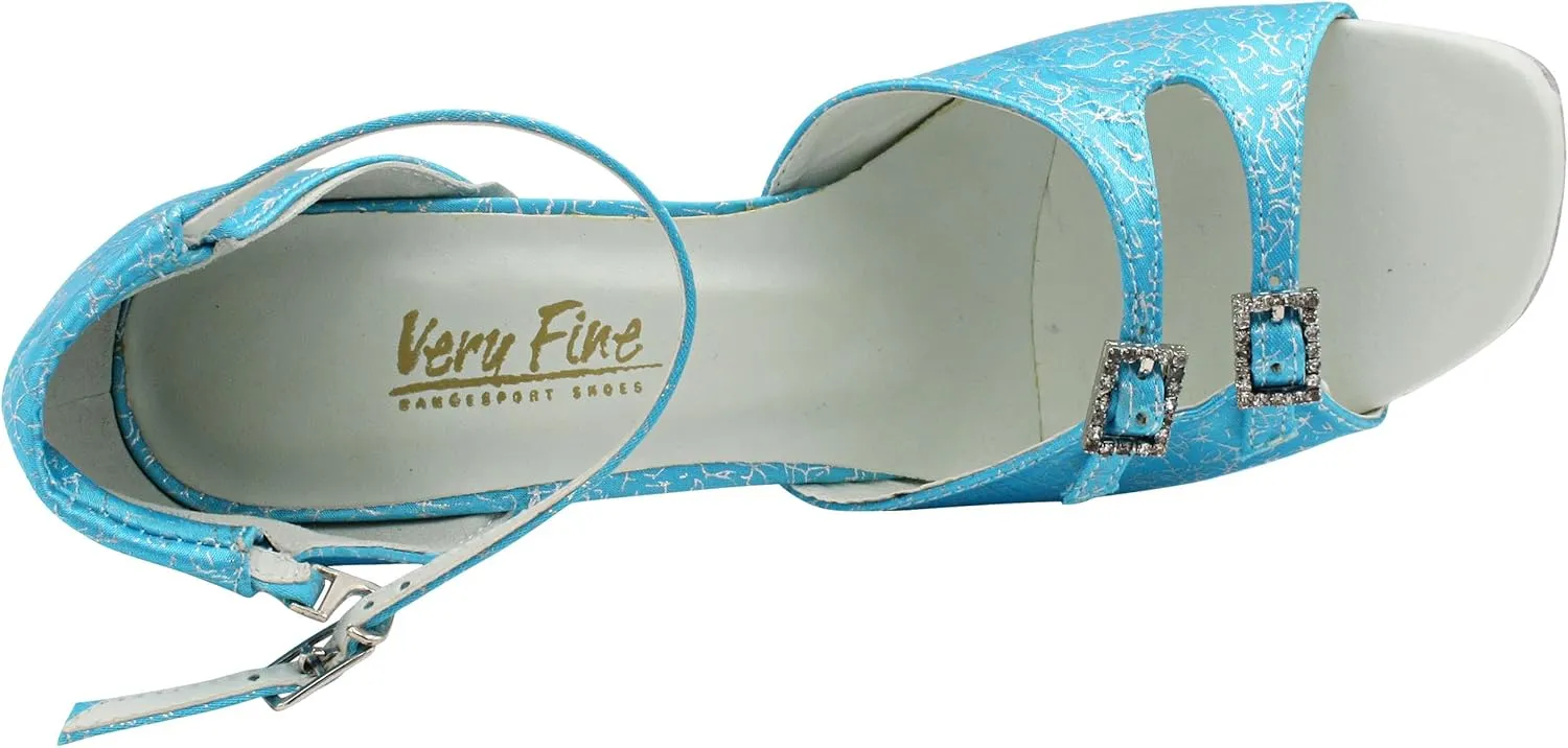 Very Fine Women's Dance Shoe Clc1620 Ballroom Latin Salsa Tango Gala 3-inch Heel