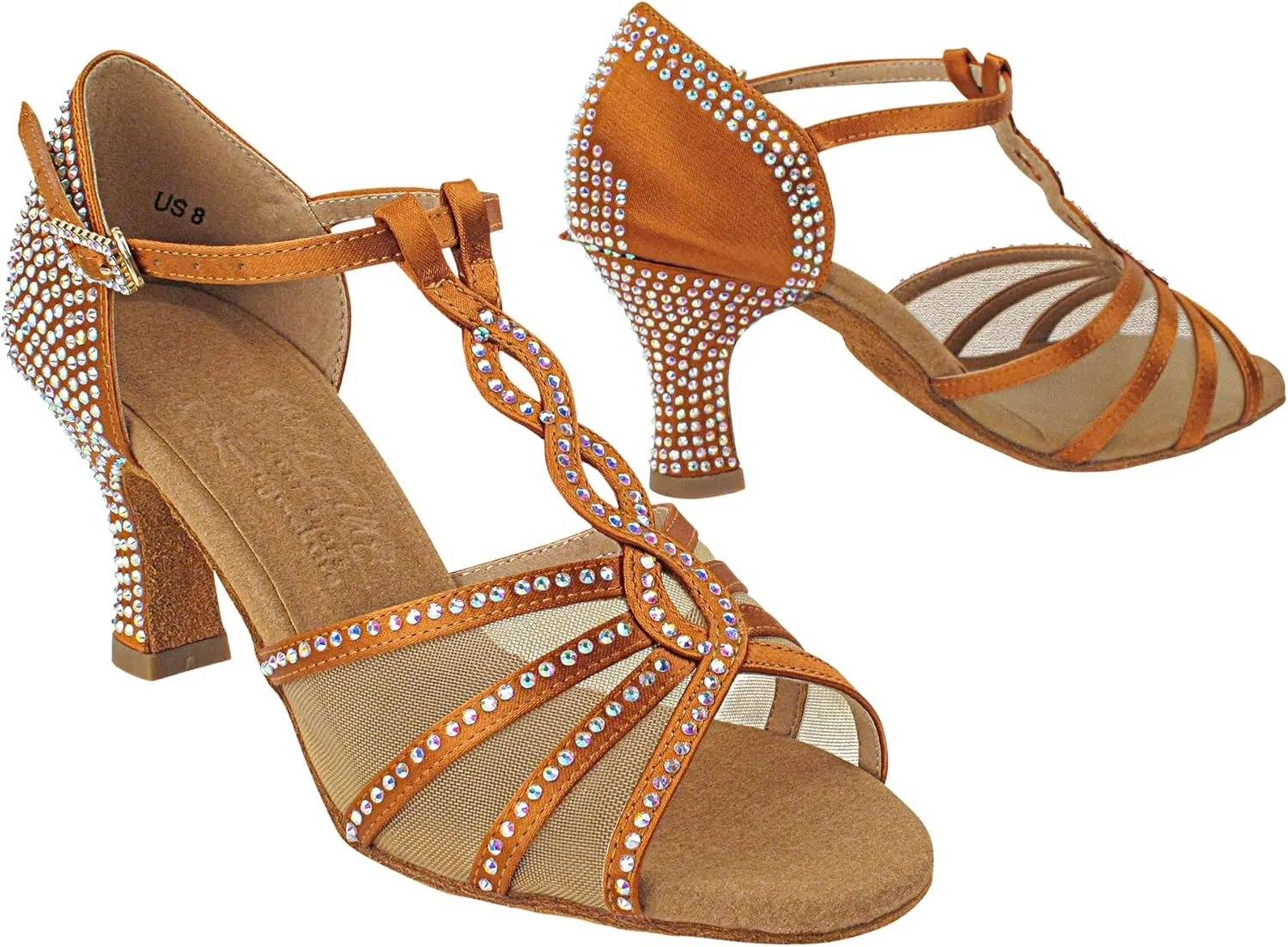 Very Fine Women's Delphine Ballroom Gala Latin Salsa Tango Waltz Dance Shoe