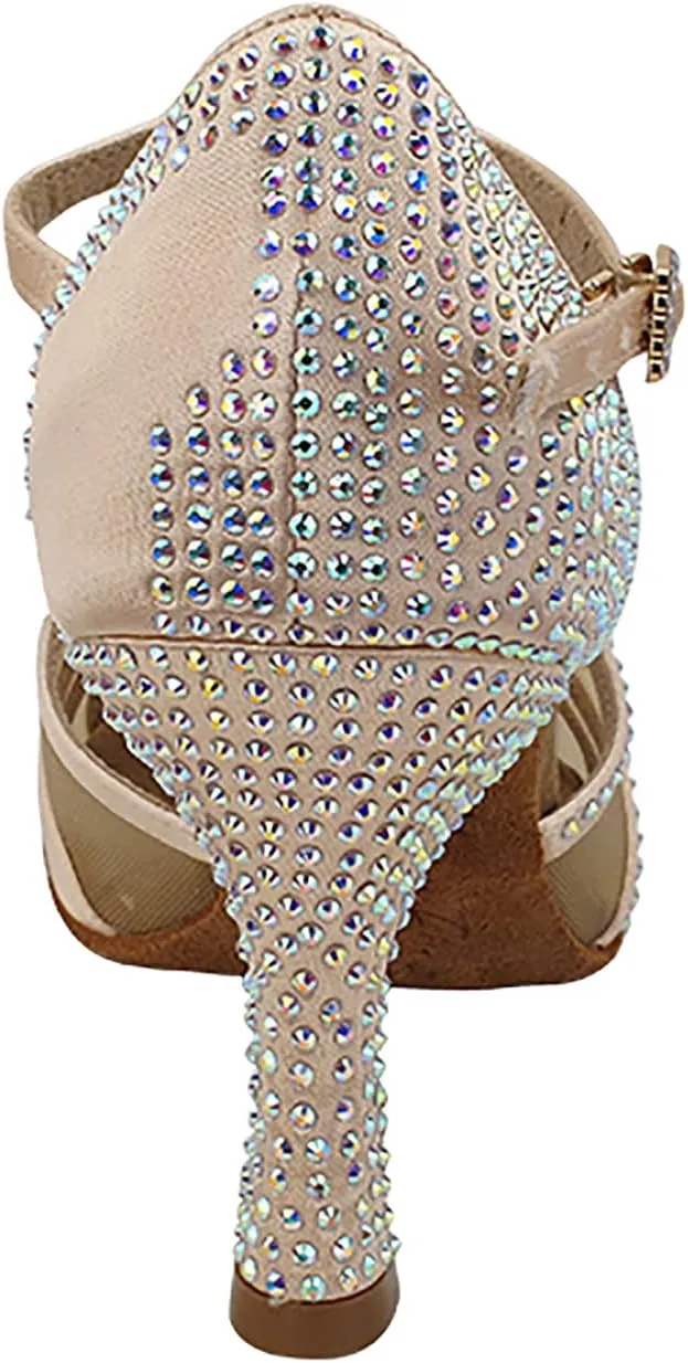 Very Fine Women's Delphine Ballroom Gala Latin Salsa Tango Waltz Dance Shoe