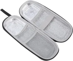 Vial Travel Case -Compliant Supply Cooler Bag Insulated Portable Medicine Organizer Box