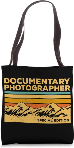 Vintage Documentary Photographer Photography Tote Bag