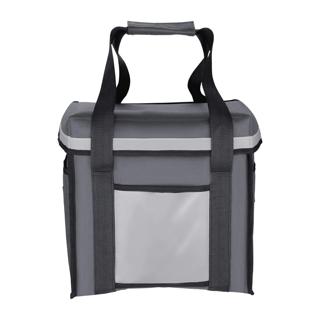 Vogue Insulated Top Loading Delivery Bag Grey 330x230x330mm