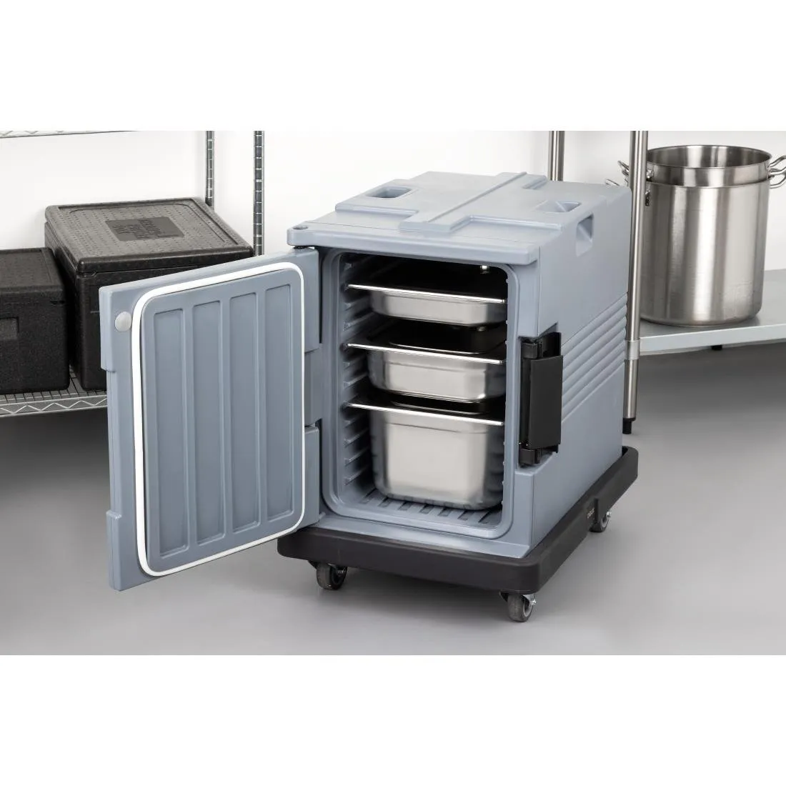 Vogue Thermal Box Front Loading Heavy Duty Insulated Food Box GN Size