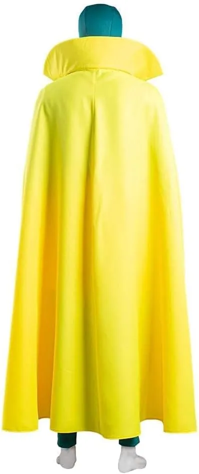 Wanda Maximoff Witch Costume Vision Costume Cosplay Superhero Scarlet Witch Costume Halloween Costume Cloak Cape Suit