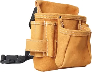 Wearable Waist Pack Electric Drill Bag Screws Nails Drill Bit Metal Parts Fishing Travel Tool Storage Bags with Belt Tool Bag