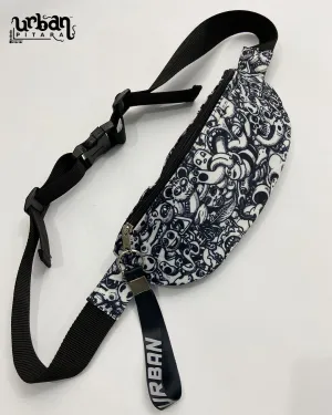 White Anime Fanny Pack