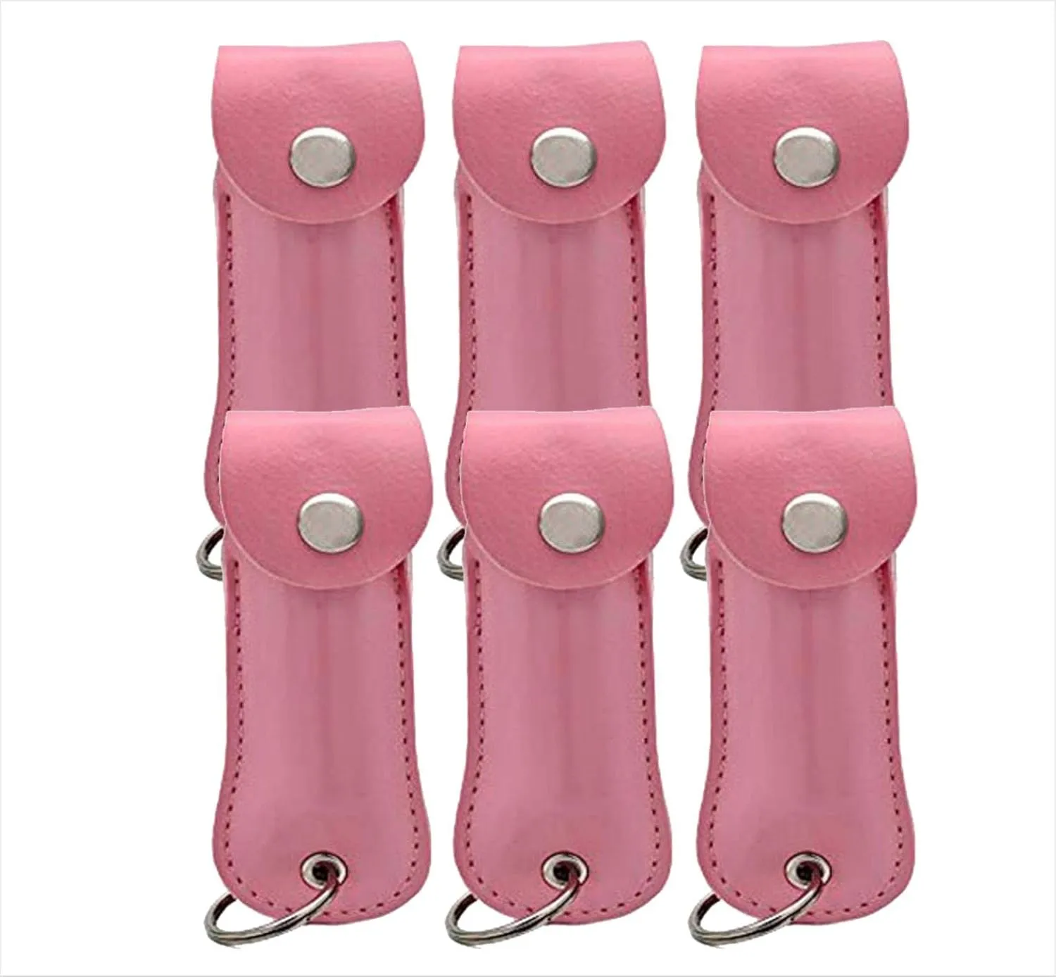 Wholesale Lot Pepper Spray Maximum Strength 1/2 oz Compact Size Police Grade Formula Best Self Defense Tool for Women with Leather Case