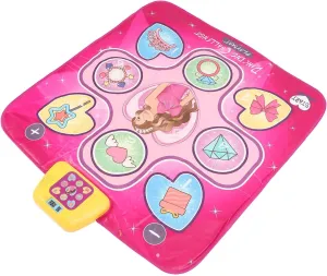 Wireless Kids Dance Mat, Enhance Fitness Routine, Foldable Music Game Pad for Children, Interactive Toy and Electronic Dance Mat for Kids