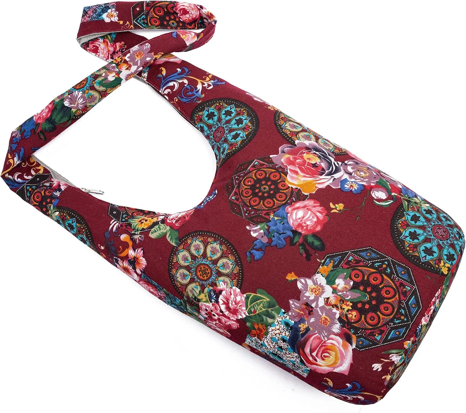 Women Shoulder Handbags Fashion canvas Hippie Crossbody Bags Bohemian Animal Prints Hobo Bags