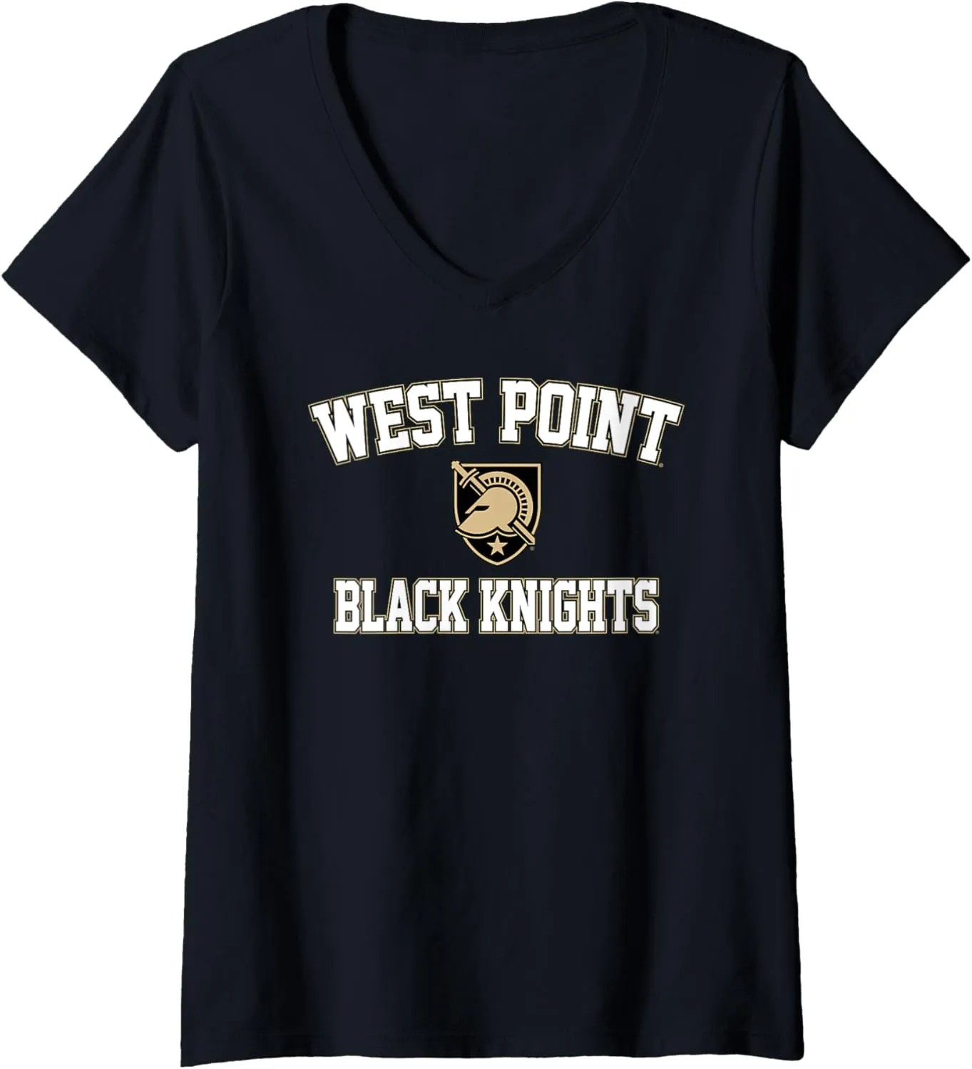 Womens Army West Point Black Knights Campus Classic V-Neck T-Shirt