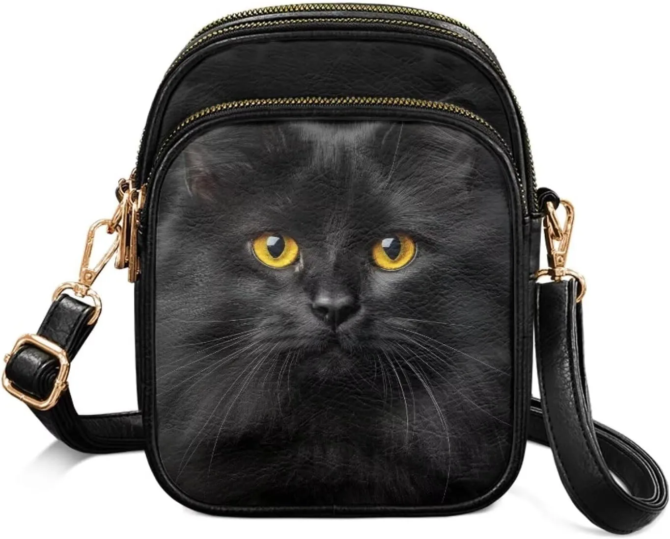 Womens Crossbody Bag Small Messenger Bag Crossbody Purse Cell Phone Bag Wallet Purses Adjustable Strap