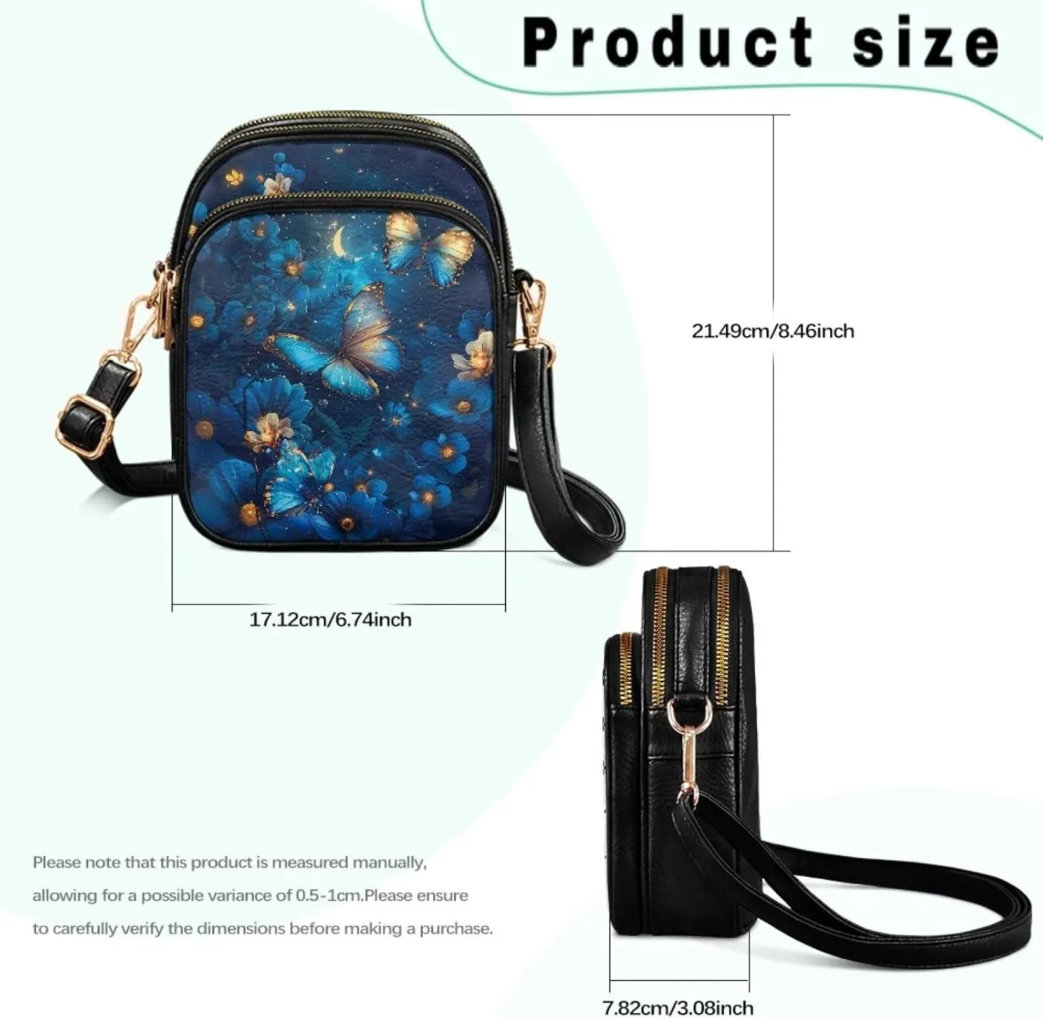 Womens Crossbody Bag Small Small Messenger Bag for Women Leather Satchel Handbags for Women