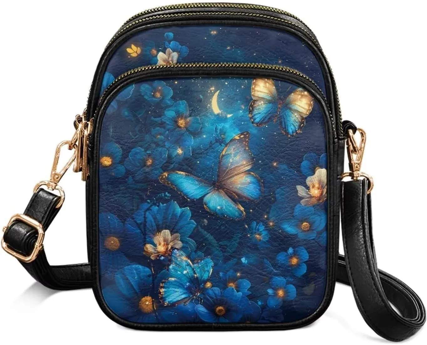 Womens Crossbody Bag Small Small Messenger Bag for Women Leather Satchel Handbags for Women