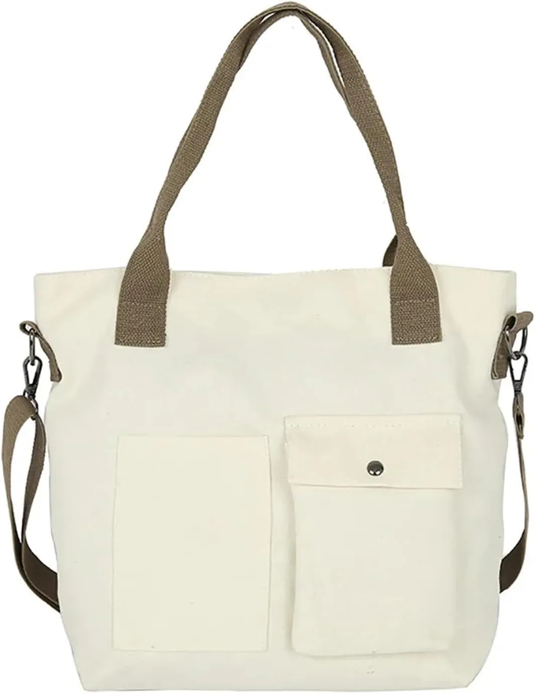 Women's Handbag Simple Crossbody Bag Canvas Bag Shoulder Ladies Tote Bag