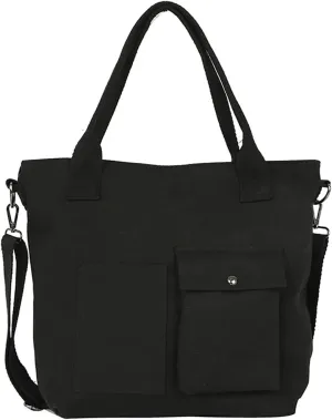Women's Handbag Simple Crossbody Bag Canvas Bag Shoulder Ladies Tote Bag
