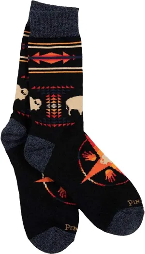 Wool Blend - Big Medicine Crew Socks