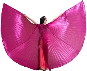 Wuchieal Women's Egyptian Egypt Belly Dance Costume Bifurcate Isis Wings