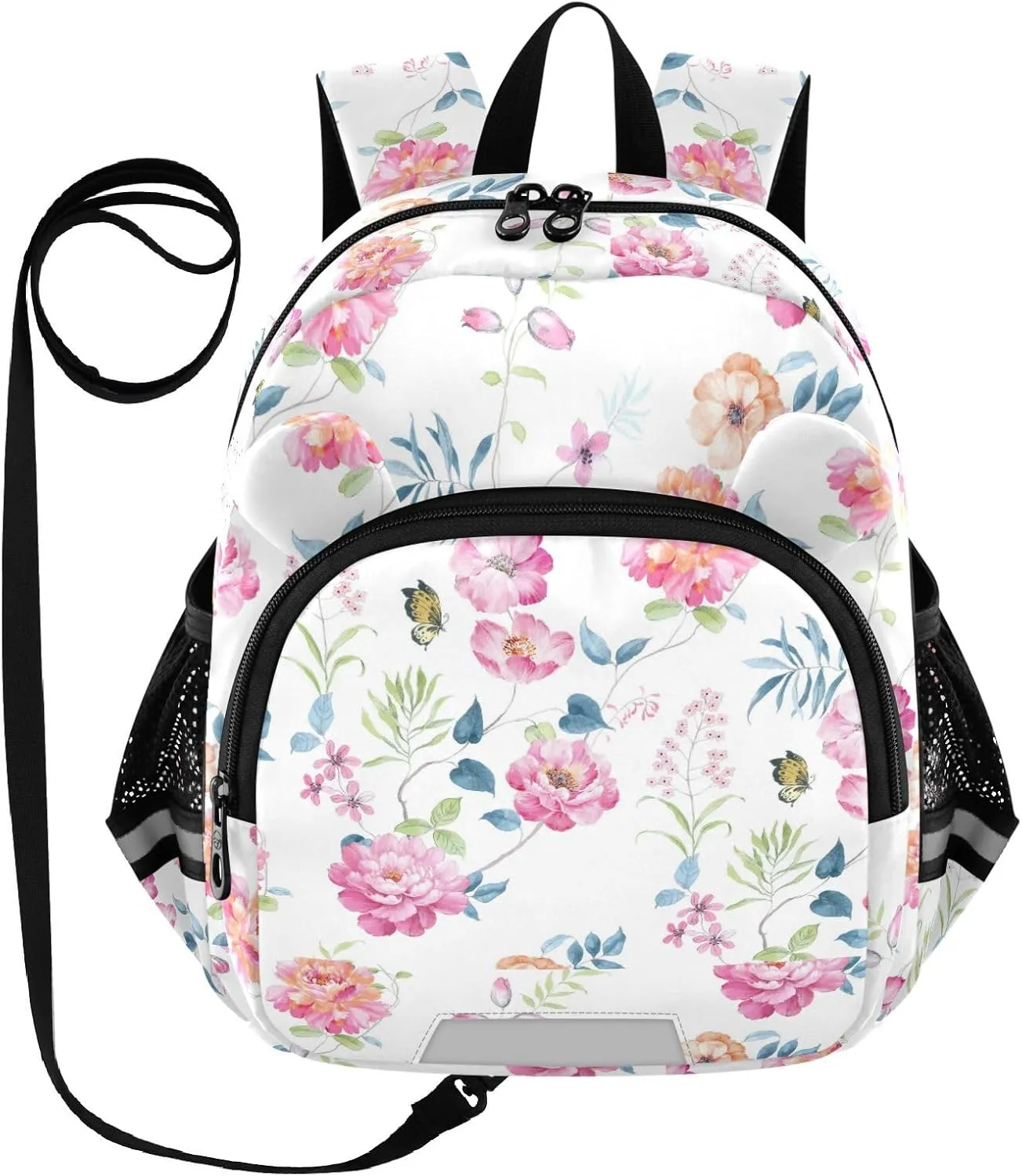 Wusikd Kids Backpack Watercolor Flowers Toddler Bags Schoolbag for Girls Boys Kindergarten Student S