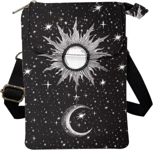 Xpyiqun Canvas Cross-body Bags for Women Small Cellphone Purse Shoulder Handbag
