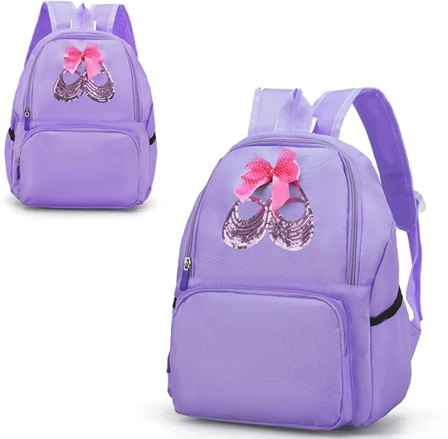 Yitengteng Ballet Dance Backpack for Little Girls Ballerina Bag for Dance Toddler Dance Bag