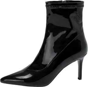 YKXLM Pointed Toe Boots for Latin Dance Shoes Sexy Heel for Dancing,650