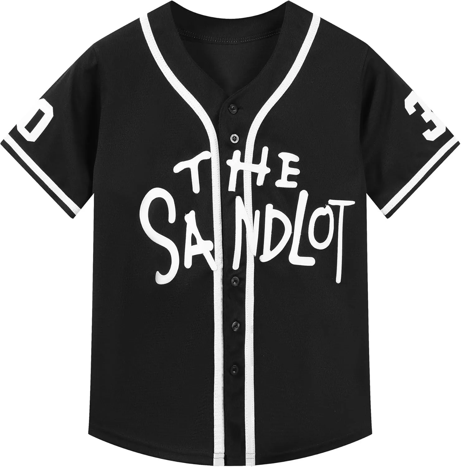 Youth Baseball Jersey #30 Stitched The Sandlot Benny The Jet Rodriguez Movie Kids Baseball Jersey Gift for Kids XS-XL