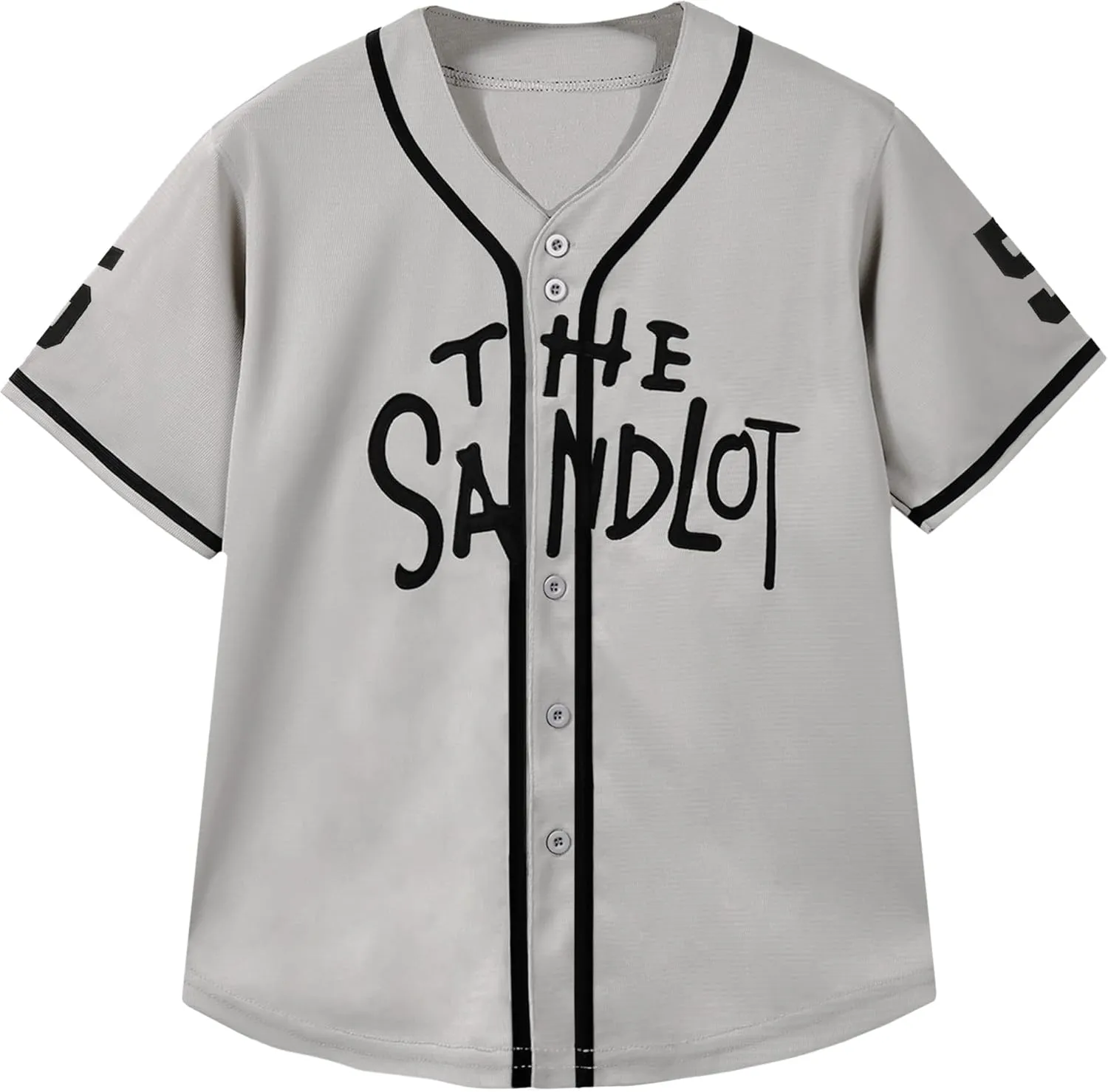 Youth Baseball Jersey #30 Stitched The Sandlot Benny The Jet Rodriguez Movie Kids Baseball Jersey Gift for Kids XS-XL