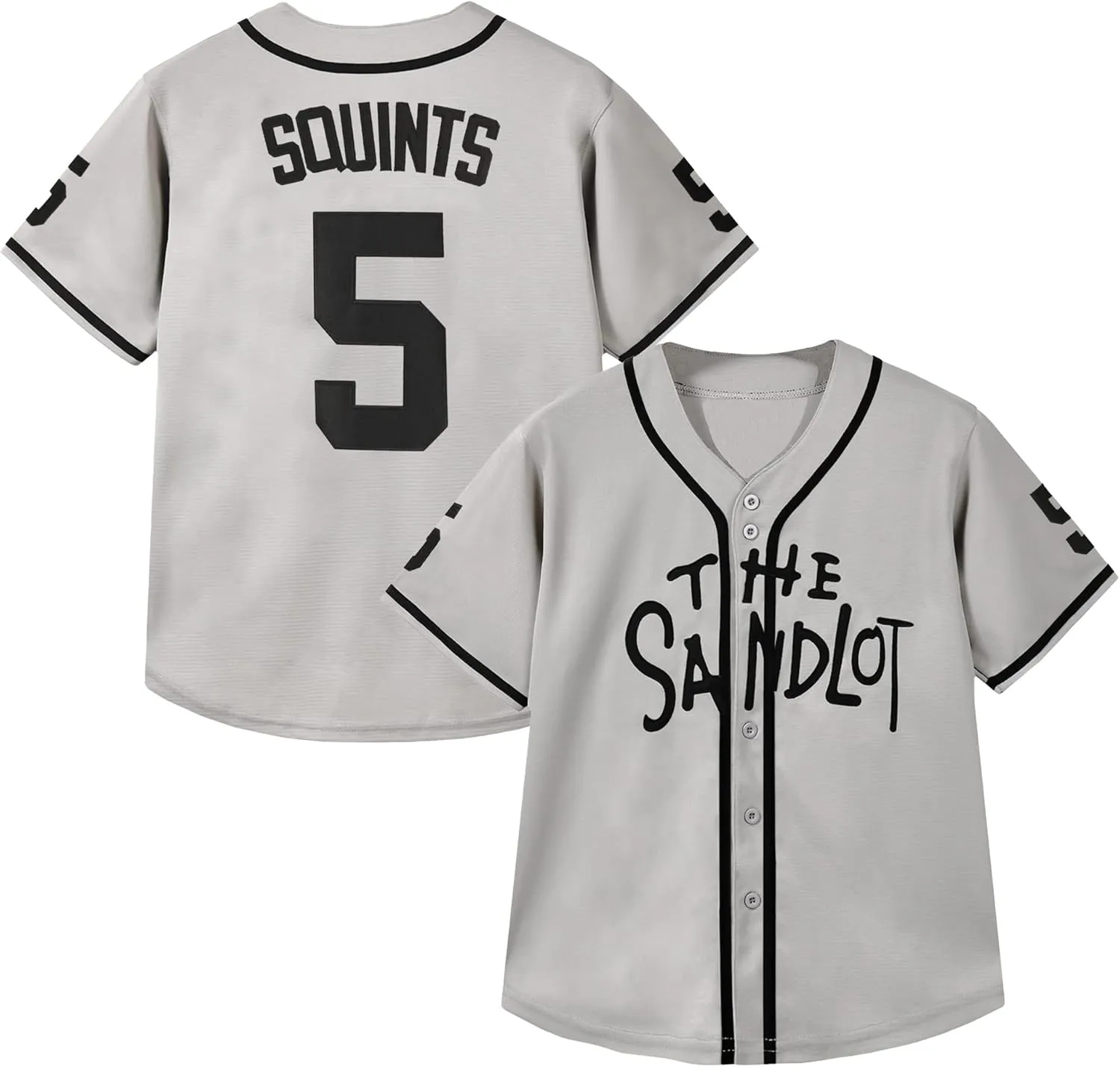 Youth Baseball Jersey #30 Stitched The Sandlot Benny The Jet Rodriguez Movie Kids Baseball Jersey Gift for Kids XS-XL