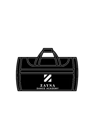 ZAYNA DANCE ACADEMY - HOLDALL BLACK (IN-STOCK)